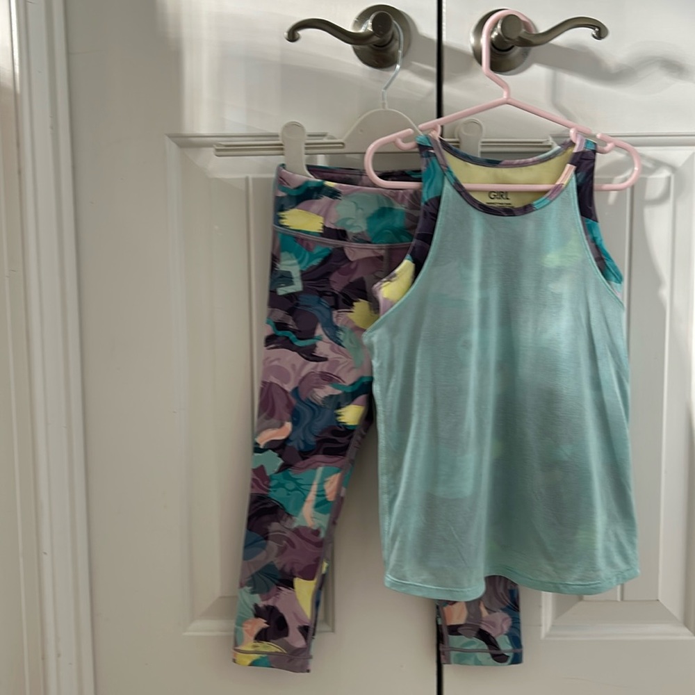 Athlete Girl Athletic set